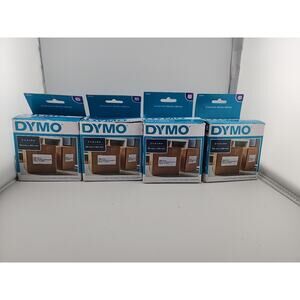 Set Of 4 DYMO 30323 WHITE SHIPPING LABELS 2 1/8" x 4" LW - New 220 CT Each OEM